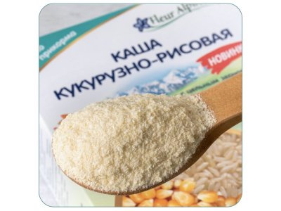 Каша безмолочная Fleur Alpine Кукурузно-рисовая, 175 г 1-00357508_3