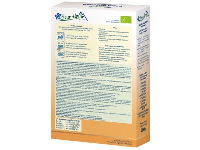 Каша Fleur Alpine молочная Рисовая, с 4 месяцев, 200 г 1-00061063_2