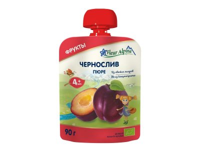 Пюре Fleur Alpine Чернослив 90 г, пауч 1-00090209_1