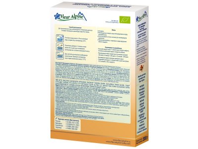Каша молочная Fleur Alpine Ячменная со злаками бананом и яблоком с 6 месяцев, 200 г 1-00456394_6