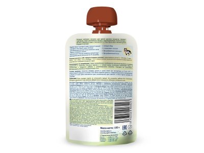 Пюре Fleur Alpine Овощи с телятиной и цельными злаками, с 8 месяцев, 100 г 1-00456400_3