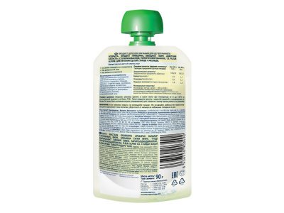 Пюре овощное Fleur Alpine Цветная капуста, с 4 месяцев, 90 г 1-00456404_3