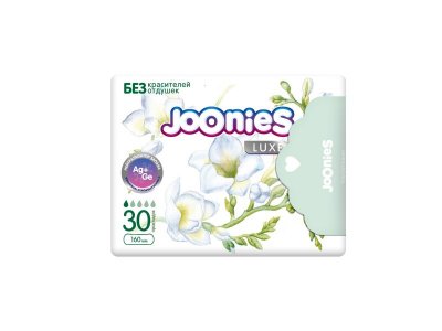 Прокладки гигиенические Joonies Luxe ежедневные, 30 шт. 1-00457259_1
