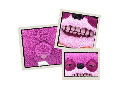 Игрушка Плюшевая Zuru Fuggler Teddy Bear Nightmare - Heart 1-00457216_2