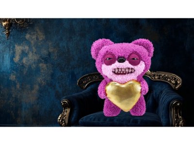 Игрушка Плюшевая Zuru Fuggler Teddy Bear Nightmare - Heart 1-00457216_4