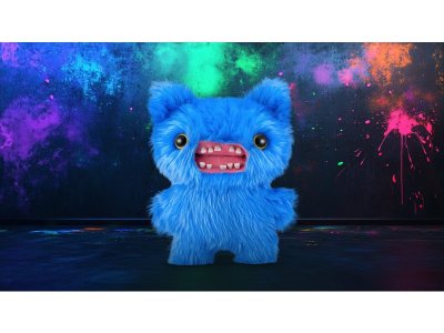 Игрушка Плюшевая Zuru Fuggler Glow - Screech - Blue 1-00457230_6
