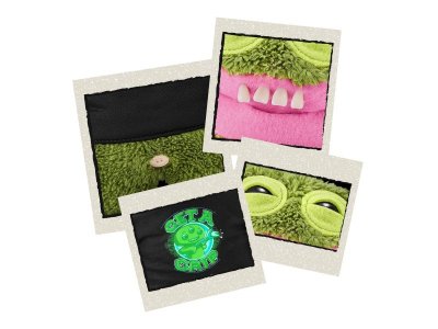 Игрушка Плюшевая Zuru Fuggler Glow - Grin Grin - Kakhi 1-00457231_4