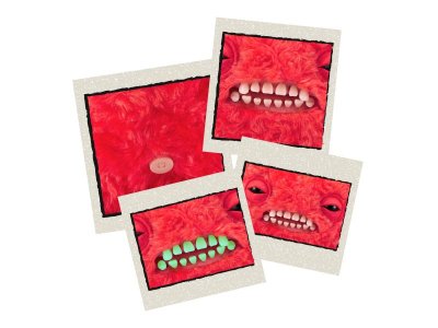 Игрушка Плюшевая Zuru Fuggler Glow - Munch Munch - Red 1-00457232_5