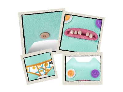 Игрушка Плюшевая Zuru Fuggler Mc Goo - Mint 1-00457242_2