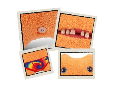 Игрушка Плюшевая Zuru Fuggler Mc Goo - Orange 1-00457245_2