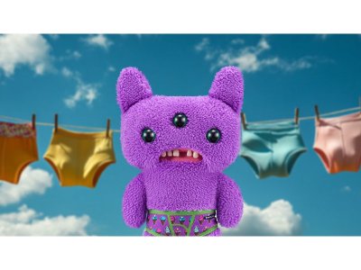 Игрушка Плюшевая Zuru Fuggler BF Rekko Purple 1-00457247_3
