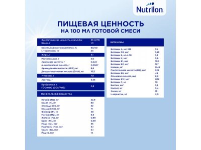 Смесь Nutrilon 2 Premium молочная, 1200 г 1-00196294_14
