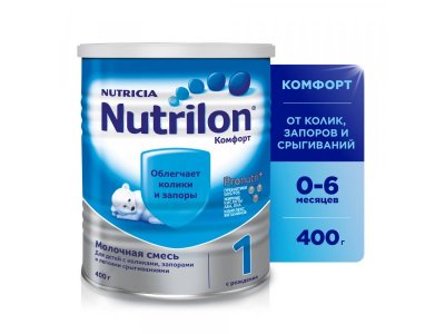 Смесь Nutrilon Комфорт 1 400 г 1-00003533_1