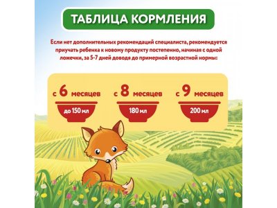 Каша Малютка молочная мультизлаковая с яблоком, грушей и сливой 220 г, пауч 1-00000457_10