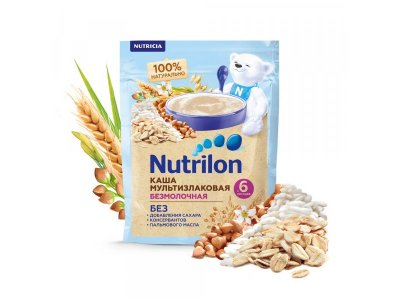 Каша Nutrilon безмолочная мультизлаковая 180 г 1-00212942_2