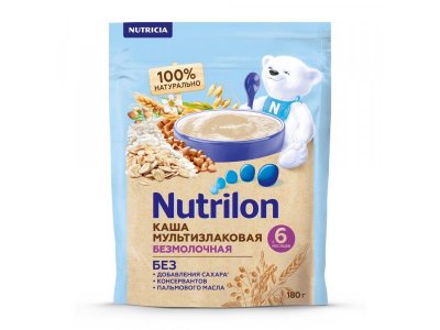 Каша Nutrilon безмолочная мультизлаковая 180 г 1-00212942_1