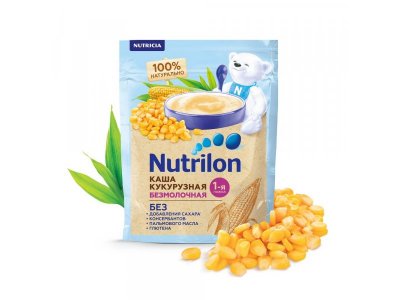 Каша Nutrilon безмолочная кукурузная 180 г 1-00212943_2
