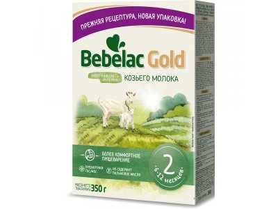 Смесь молочная Bebelac Gold 2 на основе козьего молока с 6 месяцев, 350 г 1-00386219_8