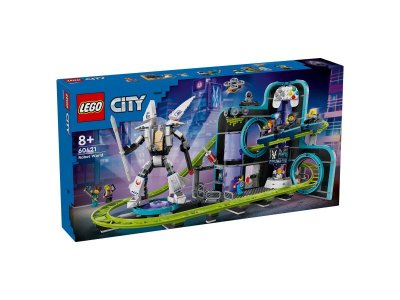 Конструктор LEGO City Аттракцион Мир роботов 60421 1-00457466_3