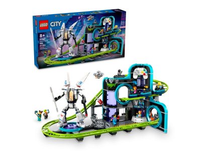 Конструктор LEGO City Аттракцион Мир роботов 60421 1-00457466_1