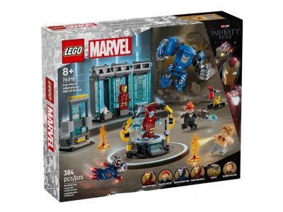 Конструктор LEGO Marvel Лаборатория Железного Человека: Зал Доспехов 76315 1-00457469_3