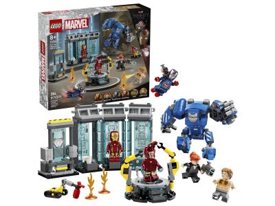 Конструктор LEGO Marvel Лаборатория Железного Человека: Зал Доспехов 76315 1-00457469_1