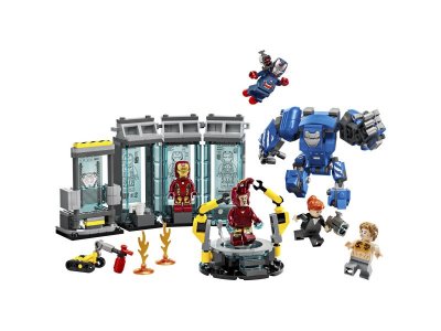 Конструктор LEGO Marvel Лаборатория Железного Человека: Зал Доспехов 76315 1-00457469_10
