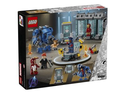 Конструктор LEGO Marvel Лаборатория Железного Человека: Зал Доспехов 76315 1-00457469_11