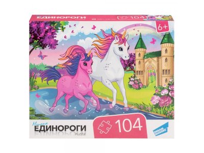 Пазл Dream Makers Board Games 104 Единороги 1-00457470_1