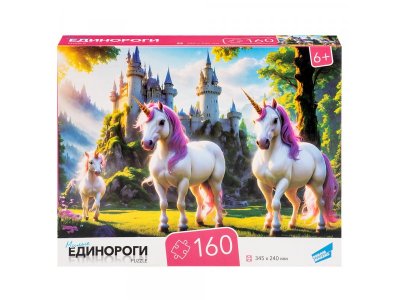 Пазл Dream Makers Board Games 160 Единороги 1-00457471_1