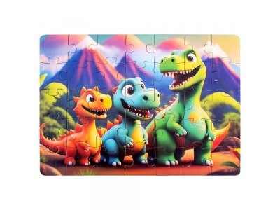 Пазл Dream Makers Board Games 35 Динозавры 1-00457474_2
