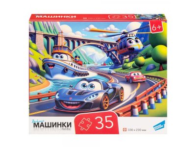Пазл Dream Makers Board Games 35 Машинки 1-00457475_1