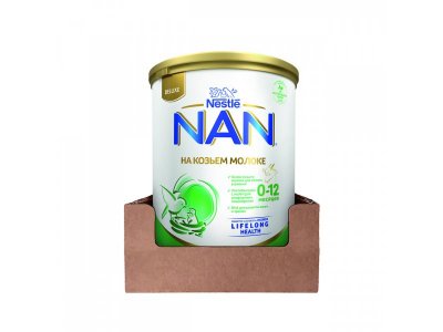 Смесь NAN на козьем молоке с 0 до 12 месяцев, 400 г 1-00367531_8