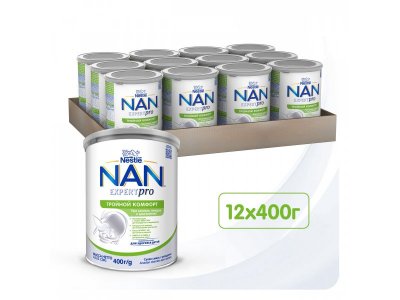 Смесь Nestle NAN молочная сухая Тройной комфорт 400 г 1-00102459_8