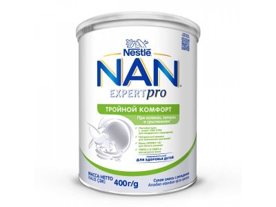 Смесь Nestle NAN молочная сухая Тройной комфорт 400 г 1-00102459_1