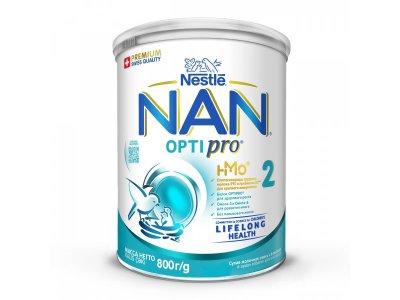 Смесь Nestle NAN 2 молочная сухая Optipro 800 г 1-00102460_1
