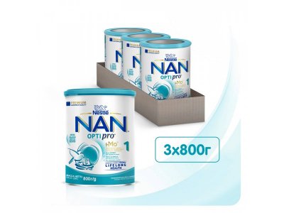 Смесь Nestle NAN 2 молочная сухая Optipro 400 г 1-00104095_13