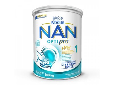 Смесь Nestle NAN 1 молочная сухая Optipro 800 г 1-00104165_1