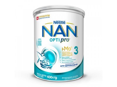 Молочко Nestle NAN 3 детское Optipro 400 г 1-00109578_1