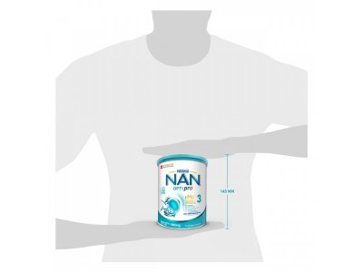 Молочко Nestle NAN 3 детское Optipro 400 г 1-00109578_9