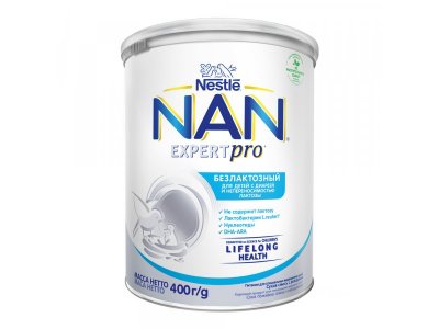 Смесь Nestle NAN безлактозная молочная 400 г 1-00001697_1