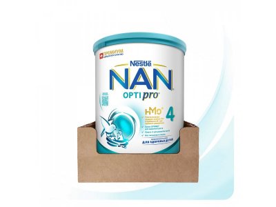 Молочко Nestle NAN 4 детское Optipro 400 г 1-00007840_17