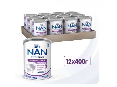 Молочко Nestle NAN ГА 3 детское 400 г 1-00014927_9
