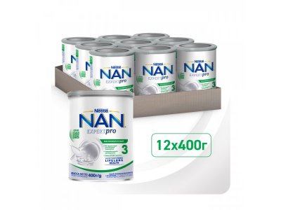 Молочко Nestle NAN 3 Кисломолочный детское 400 г 1-00042411_9