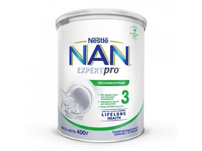 Молочко Nestle NAN 3 Кисломолочный детское 400 г 1-00042411_1