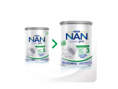 Молочко Nestle NAN 3 Кисломолочный детское 400 г 1-00042411_15