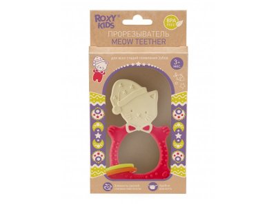 Прорезыватель Roxy-Kids Meow Teether 1-00457532_4