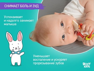 Прорезыватель Roxy-Kids Meow Teether 1-00457532_12