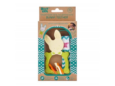 Прорезыватель Roxy-Kids Bunny с держателем 1-00457533_4