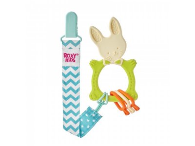 Прорезыватель Roxy-Kids Bunny с держателем 1-00457533_13